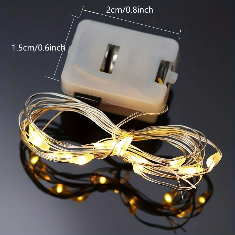 10 Pack Waterproof Mini Fairy  - Outdoor Power Pack recension och pris