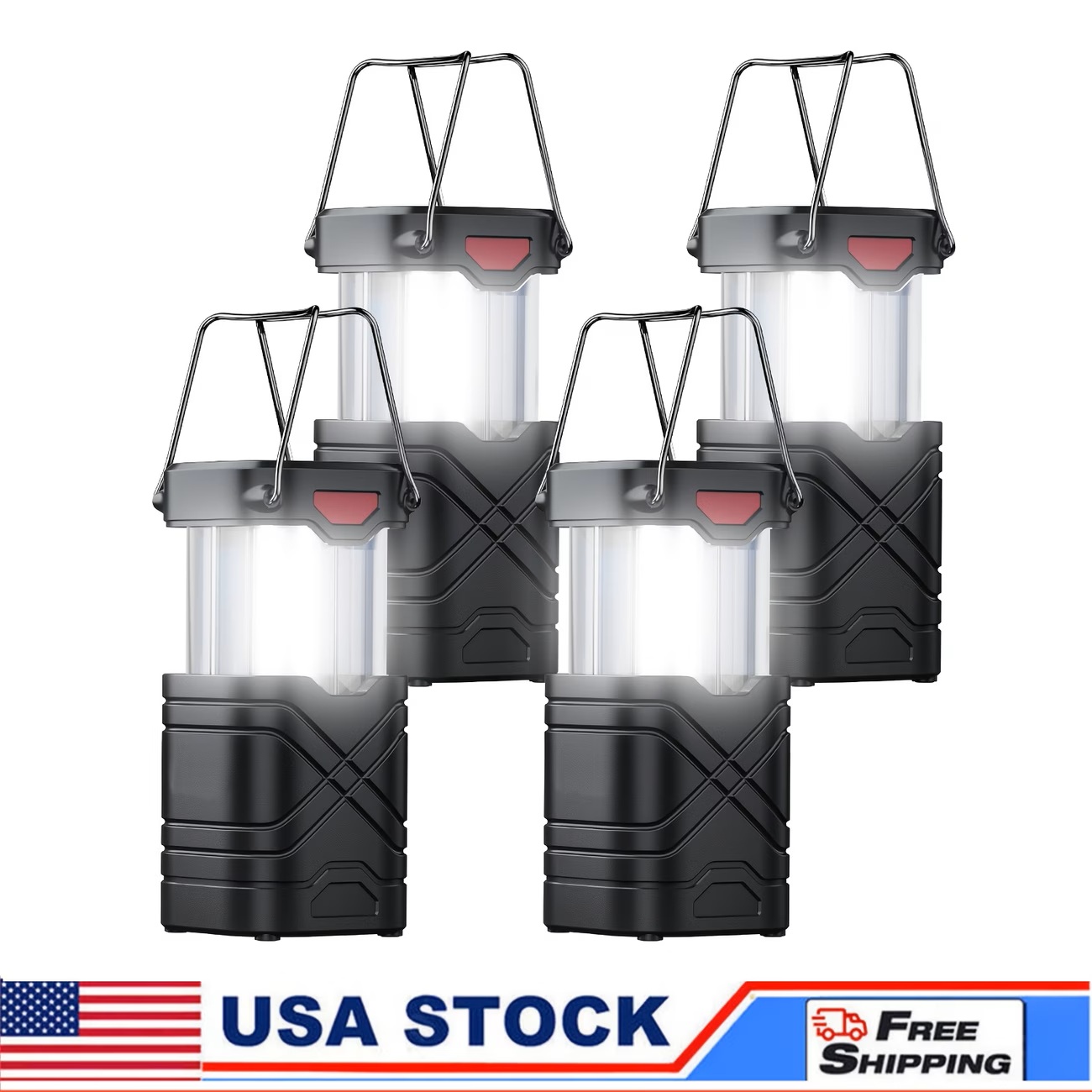 Solar Camping Lantern 2/4-Pack - Outdoor Power Pack recension och pris