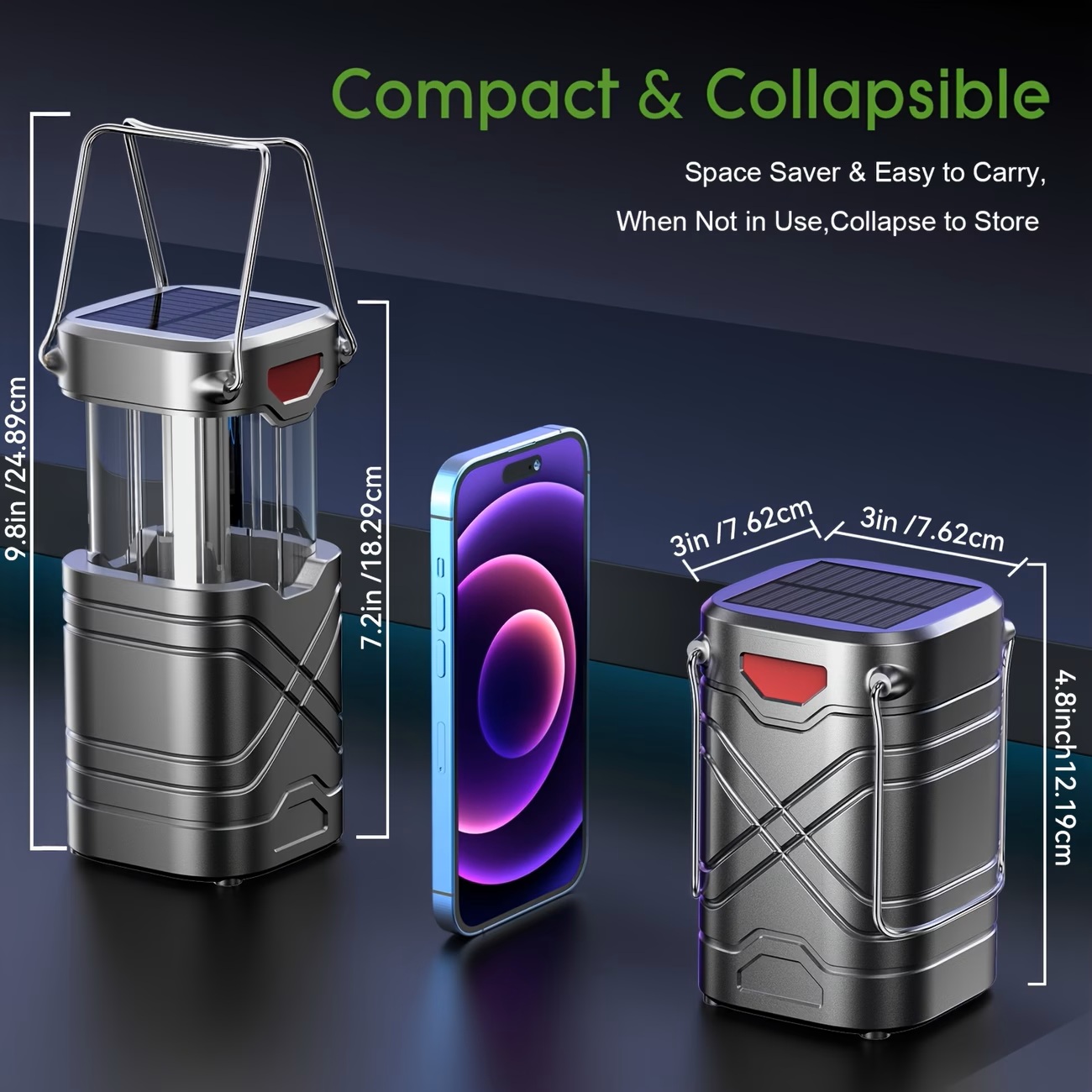 Solar Camping Lantern 2/4-Pack - Outdoor Power Pack recension och pris
