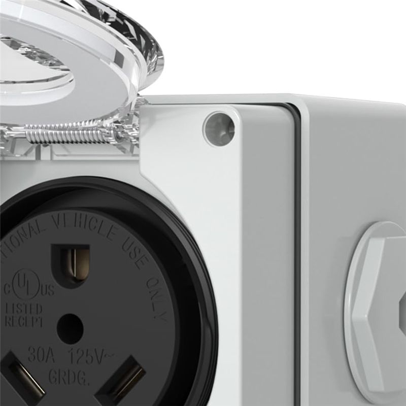 ABYP NEMA TT-30R 30Amp Power O - Outdoor Power Receptacle Box recension och pris