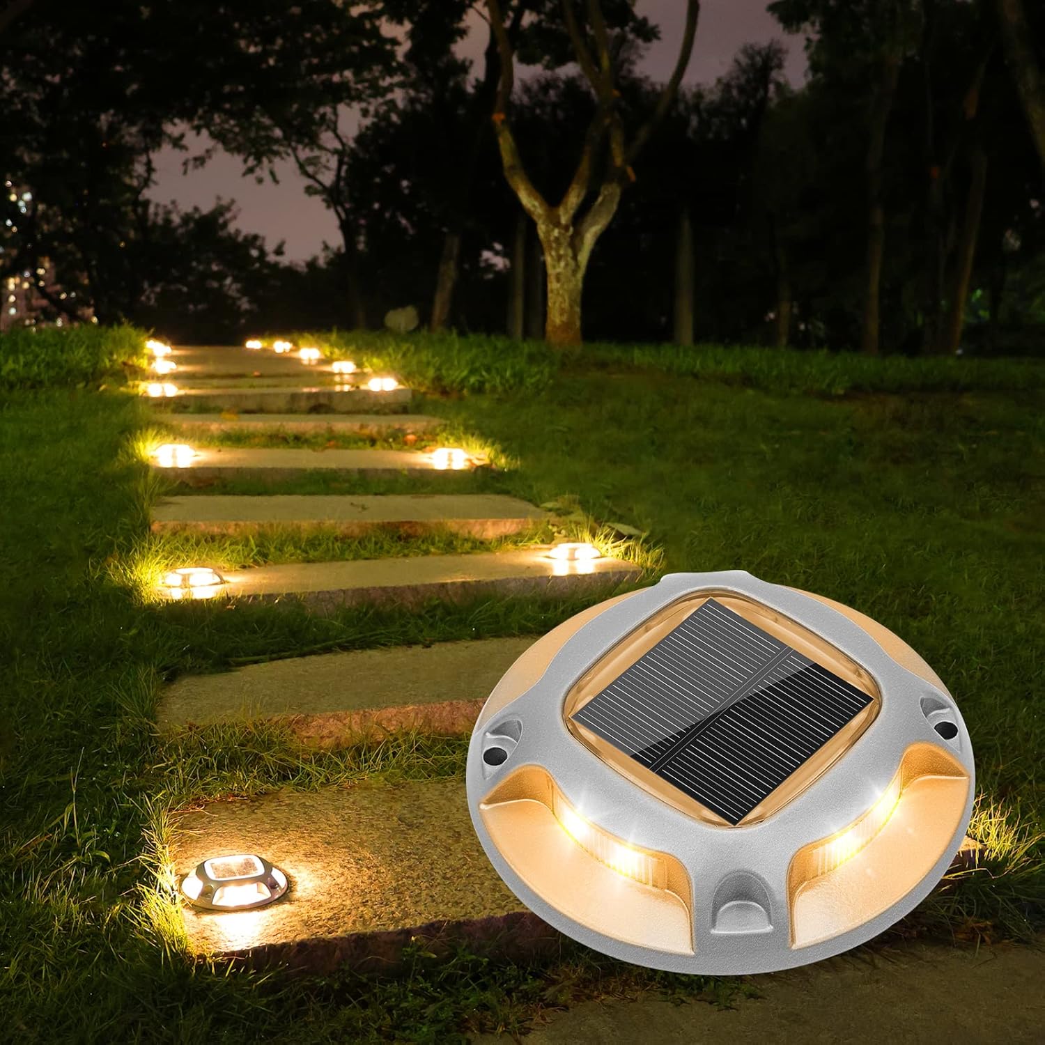 Solar Driveway Marker Lights D - Outdoor Power Pack recension och pris