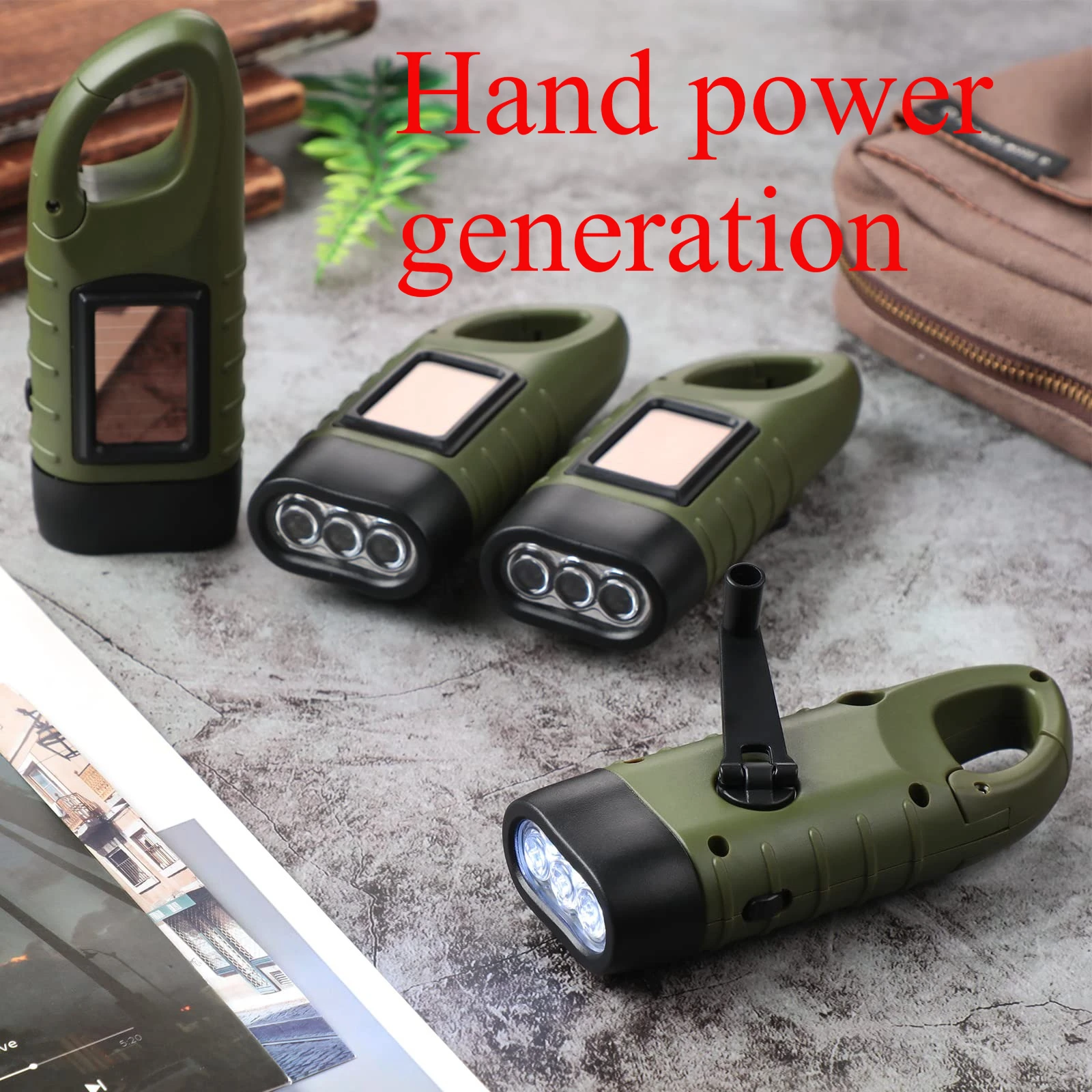 Portable Lightweight Solar Han - Outdoor Power Pack recension och pris