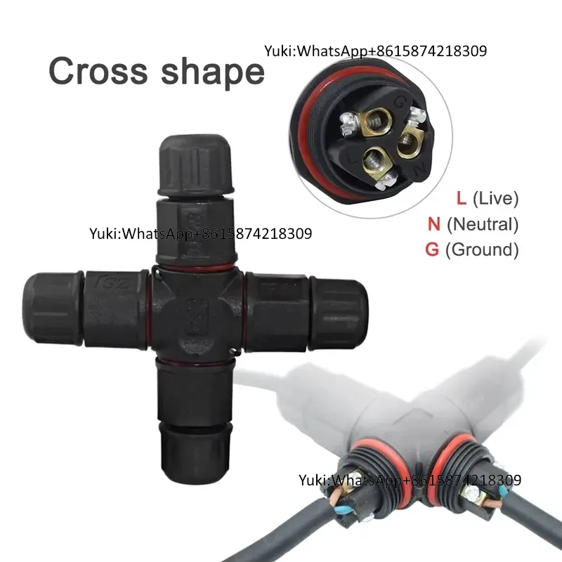 IP68 Waterproof Cable T Tap El - Outdoor Power Wire recension och pris