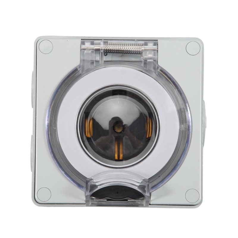 AT16 50Amp Power Outlet Box,12 - Outdoor Power Receptacle Box recension och pris