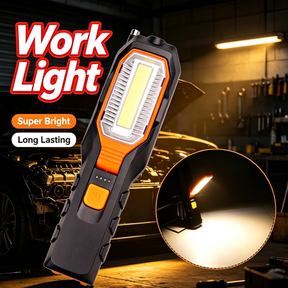 New LED Work Light Built‑in Ba - Outdoor Usb Power Bank recension och pris