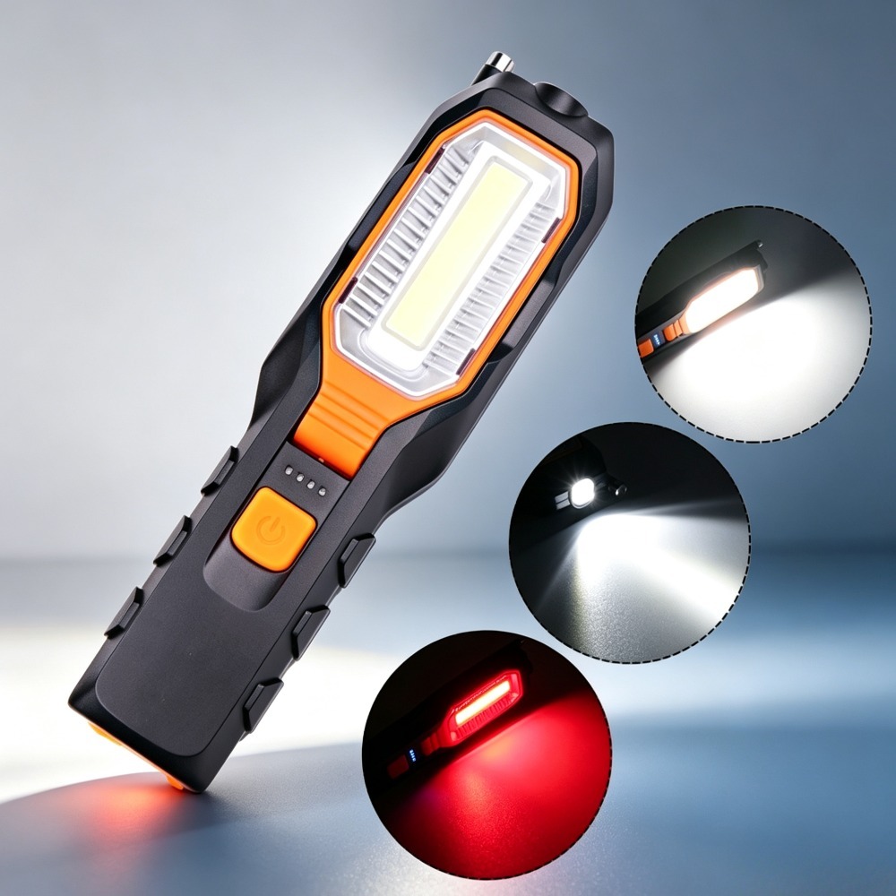 New LED Work Light Built‑in Ba - Outdoor Usb Power Bank recension och pris