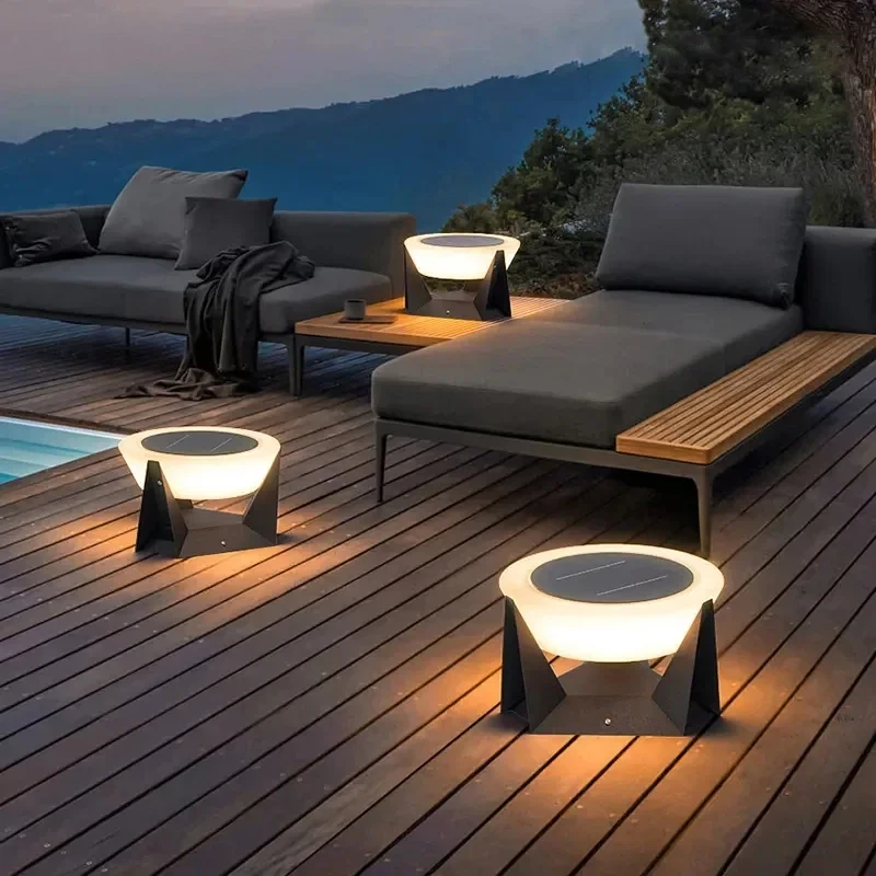 LED Solar Lights Outdoor Garde - Outdoor Power Post recension och pris