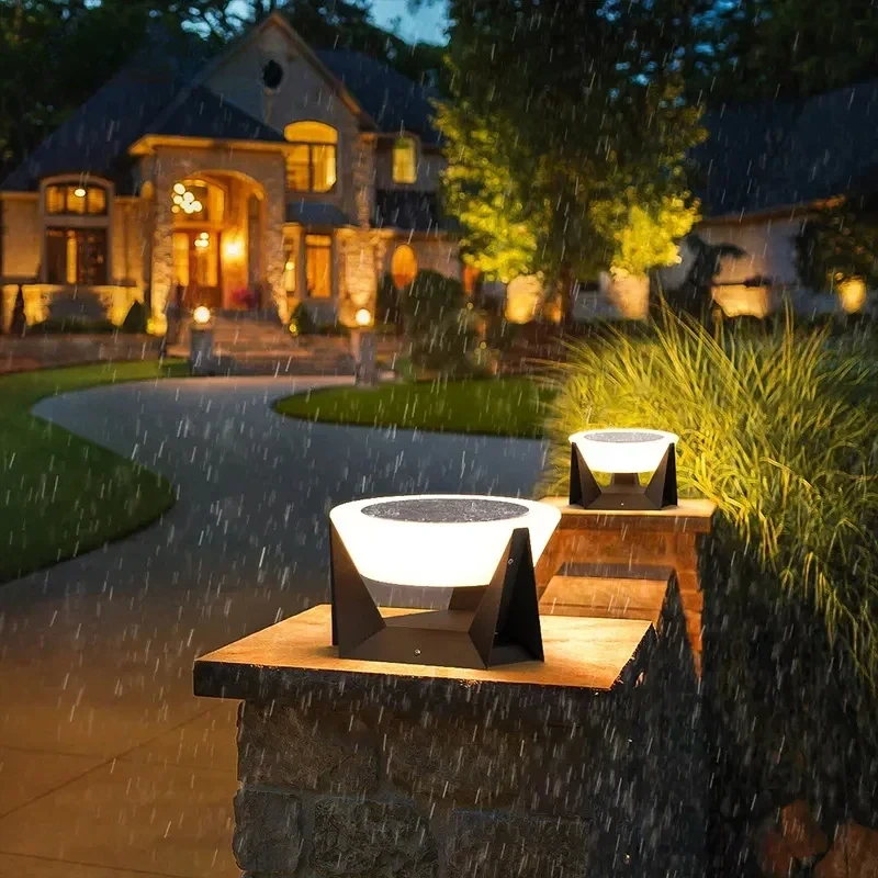 LED Solar Lights Outdoor Garde - Outdoor Power Post recension och pris
