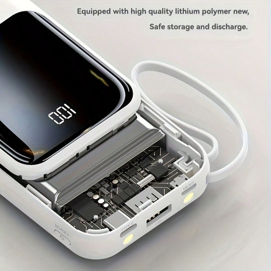 10000mAh Portable Charger, Pow - Outdoor Power Pack recension och pris